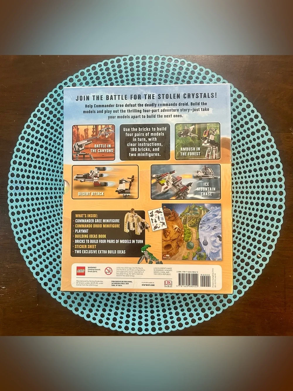Lego Star Wars Build Your Own Adventure Battle For the Stolen Crystals; NEW
